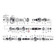 MCS Spacer, Transmission Mainshaft – 1991–2005 XL Sportster