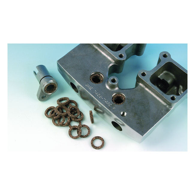 James Gaskets Pushrod Cover Seals. Cork – 48-E79 Big Twin: Upper & Middle.…