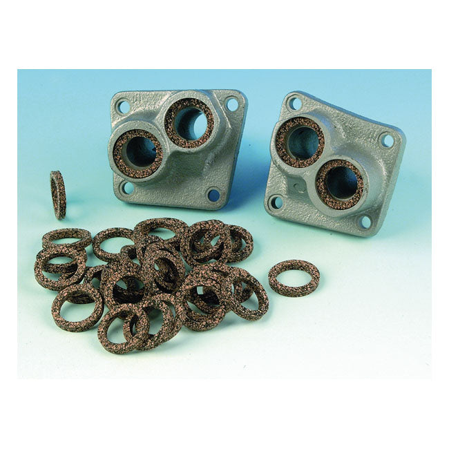 James Gaskets Pushrod Cover Large Lower Seal. Cork – 1948–1965 Panhead; 66-E79 Shovelhead