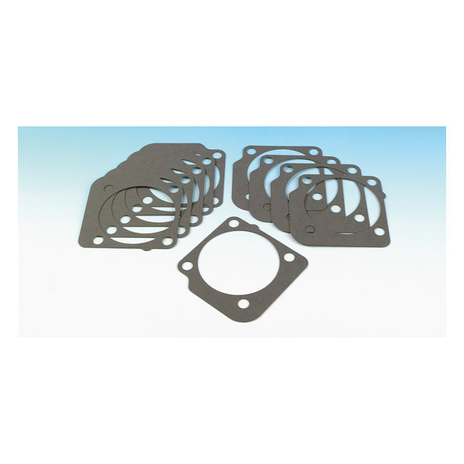 James Gaskets Cylinder Base Gasket. Rear. .031" Paper – 1963–1965 Panhead; 1966–1984 Shovelhead