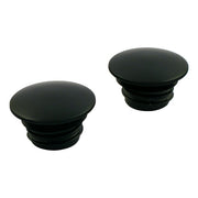 MCS Black Gas Cap Set, Domed – 1982–1995 H-D