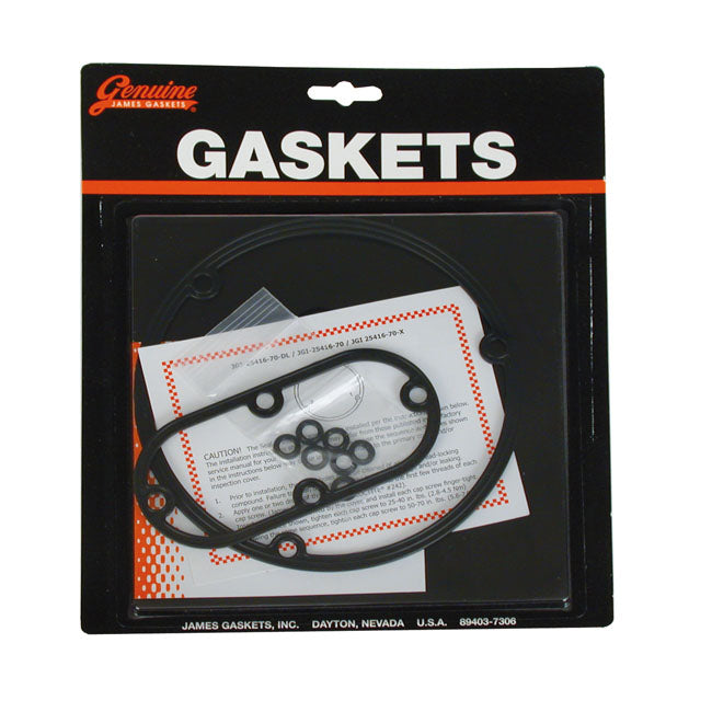 James Gaskets Inspection & Derby Cover Seal Kit. RCM – 1970–1998 Big Twin