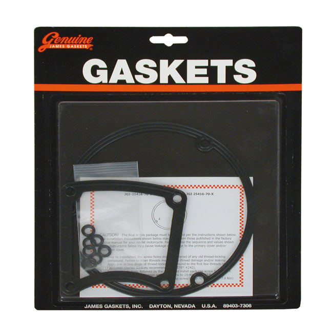 James Gaskets Inspection & Derby Cover Seal Kit. RCM – 1984–1998 FLT/Touring; L1984–1994 FXR