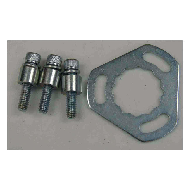 Belt Drives Ltd. Motor Pulley Lock Plate Kit – Various Big Twin with Belt Drive Ltd.…