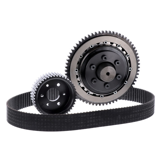 Belt Drives Ltd. Bolt-in Elec. Start 8mm Belt Drive Kit. Softail – 1989 Softail with Late Style Starter