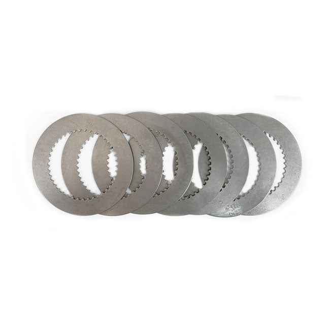 Belt Drives Ltd. 059" Steel Drive Plate Set (7) – 1998–2006 Big Twin with 518758 Bdl…