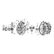 MCS Sprocket Shaft Spacer Shim. .180" – 1970–2002 Big Twin