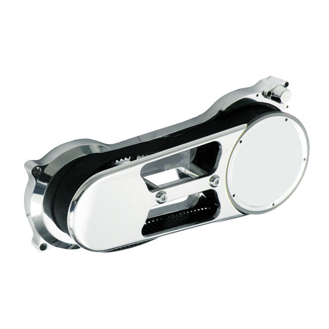 Belt Drives Ltd. Sh-500 Series 2" Belt Drive Kit. Polished & Starter – 1970–1978 Shovelhead with Stock Rachet…