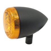 MCS 3-1 LED Bullet Taillight / Turn Signal Combo. Black. Amber – Universal