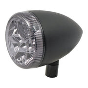 MCS 3-1 LED Bullet Taillight / Turn Signal Combo. Black. Smoke – Universal