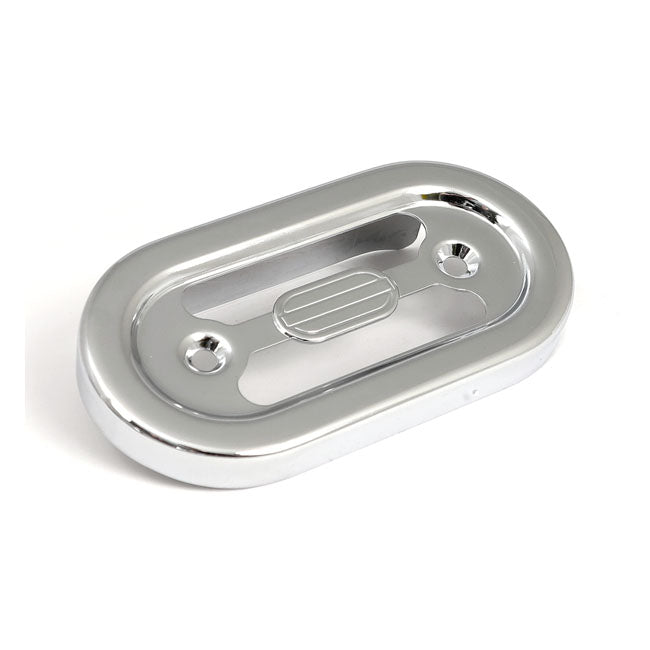 MCS Voltage Regulator/Rectifier Cover. Chrome – 1989–1999 Softail