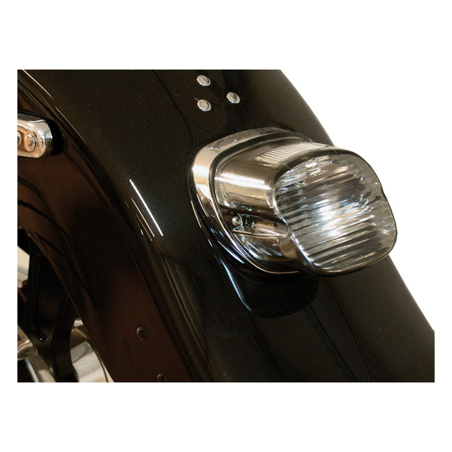 MCS Laydown Taillight Lens. Light Smoke – L2003–2025 Various H-D with Conventional…