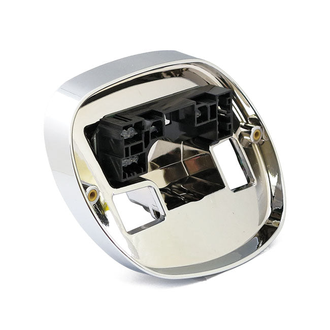 MCS 99-Up Taillight Base. Chrome – Various 1999–2025 H-D Models with…