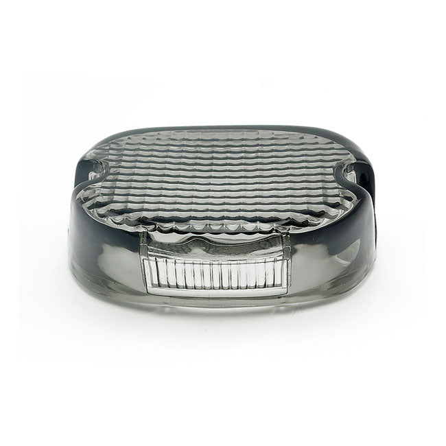 MCS Laydown Taillight Lens. Light Smoke – 1973–1998 H-D; 1999 Softail