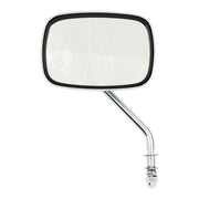 MCS Late OEM Style Mirror, Short Stem, Left Side. Chrome – 65-UP H-D