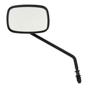 MCS Late OEM Style Mirror, Long Stem, Left Side. Black – 65-UP H-D