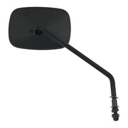 MCS Late OEM Style Mirror, Long Stem, Right Side. Black – 65-UP H-D