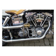 MCS Flexible Exhaust Header Cover. Chrome – 1948–1969 FL & Customs; 1 3/4" Headers
