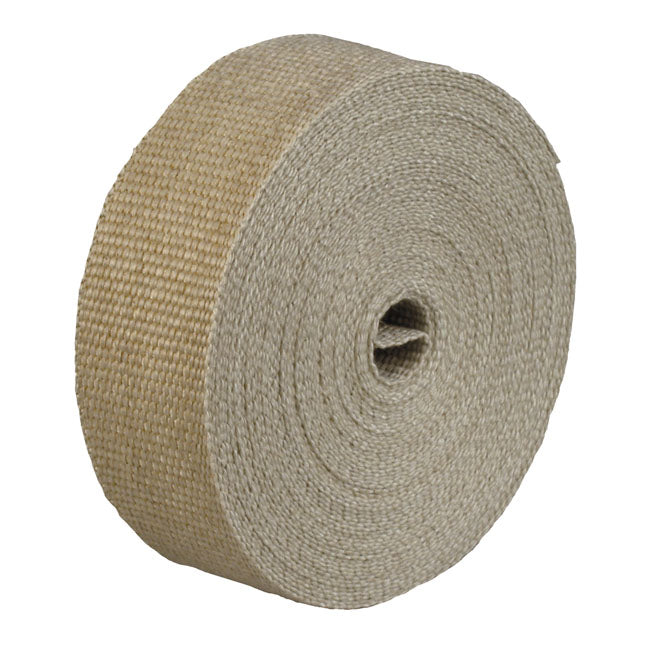 Thermo-Tec Exhaust Insulating Wrap. 1" Wide. Light Brown – Universal