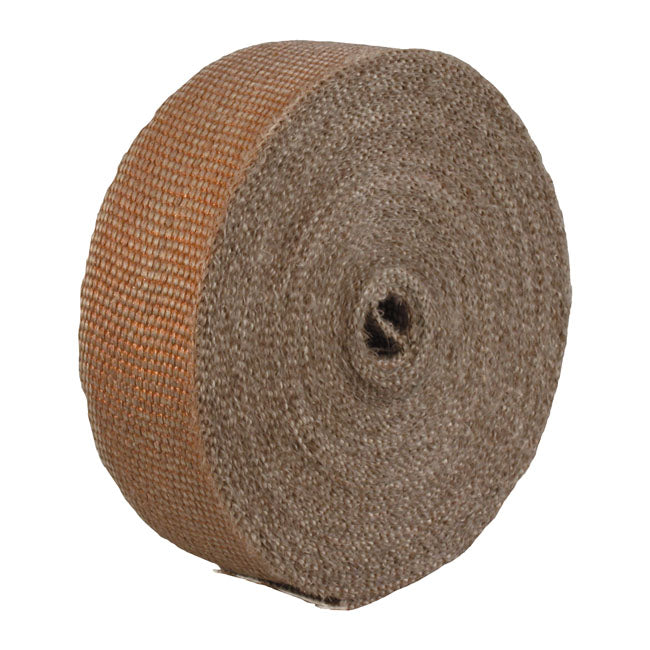 Thermo-Tec Exhaust Insulating Wrap. 1" Wide. Copper – Universal