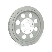 MCS Reproduction OEM Style Wheel Pulley 61T, 1-1/8" Belt. Silver – 1991–1999 XL Sportster