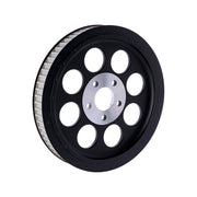 MCS Reproduction OEM Style Wheel Pulley 70T, 1-1/2" Belt. Black – 1984–1999 Evo Big Twin; 1999 Twin Cam