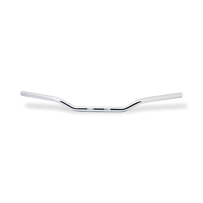 MCS 2" Rise Drag Bar 1" Chrome – Pre-81 H-D with 1" I.D. Risers