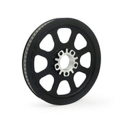 MCS Reproduction OEM Style Wheel Pulley 70T, 1-1/8" Belt. Black – 2000–2006 Softail