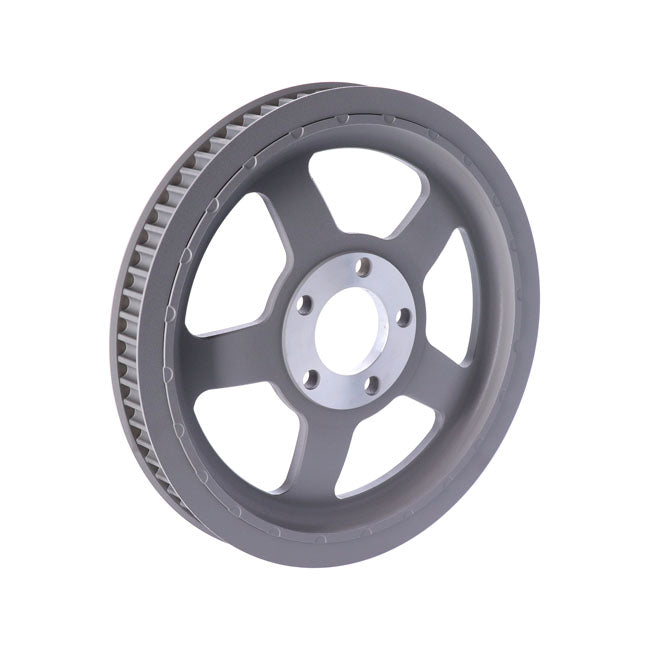 MCS Reproduction OEM Style Wheel Pulley 68T, 1-1/8" Belt. Silver – 2004–2006 XL Sportster