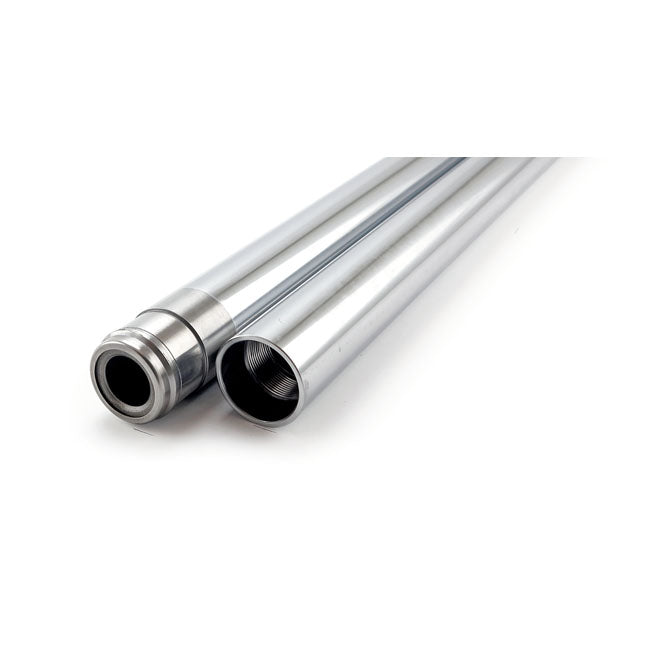 MCS Fork Tubes 41 mm, 24-3/8". Show Chrome – 2000–2015 FXST; 2000–2005 FXDWG