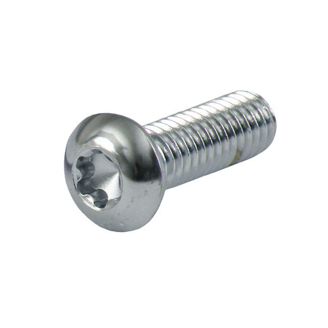 Gardner-Westcott Chrome Button Torx Bolt 5/16-18 X 1