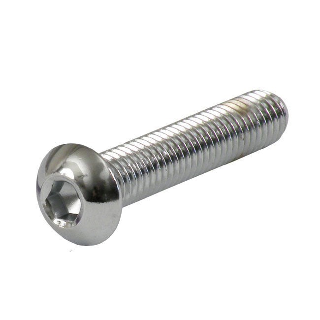 Gardner-Westcott M8 X 40mm Buttonhead Bolt, Chrome