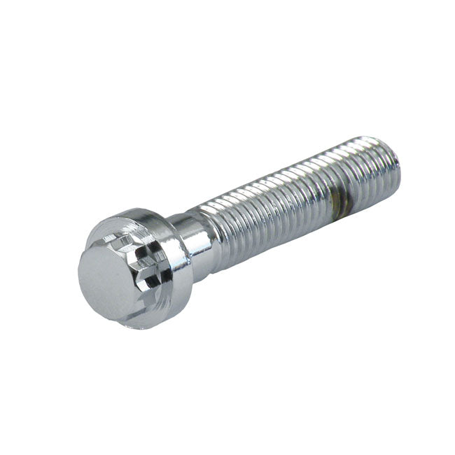 Gardner-Westcott M8 X 40mm 12-Point Bolt, Chrome