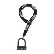 Abus Granit 58 Padlock & Black Loop Chain – Universal