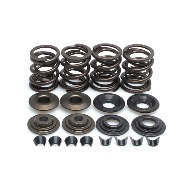 Kibblewhite Kpmi, Valve Spring Kit. .600" Lift. Aluminium Top Collars – L1979–1984 Shovelhead