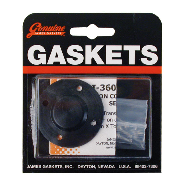 James Gaskets End Plate, Countershaft. Black – 1936–1964 Big Twin