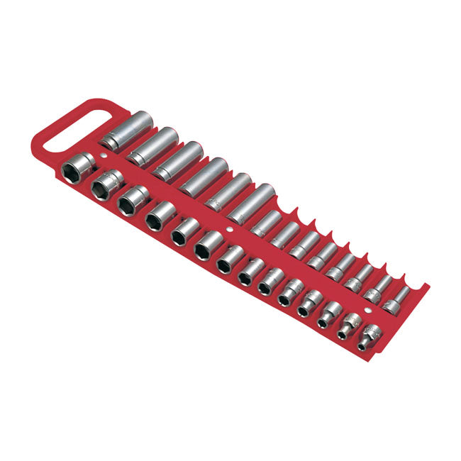 Lisle 3/8" Socket Holder, Red – Universal