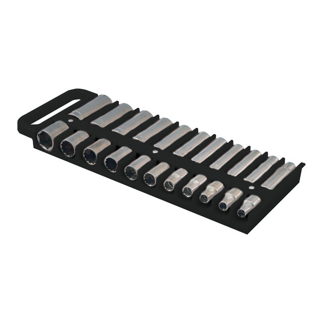 Lisle 1/2" Socket Holder, Black – Universal