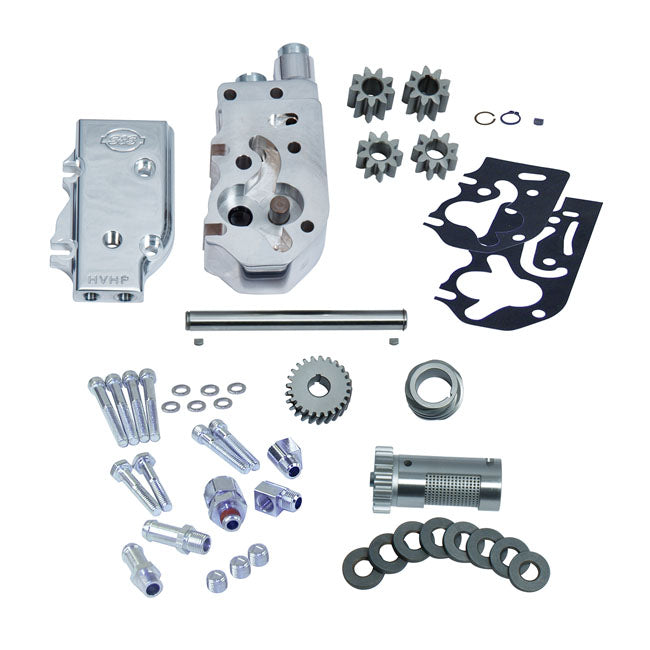 S&S Hvhp Oil Pump Kit with Gears. Universal Cover – 1984–1991 Big Twin