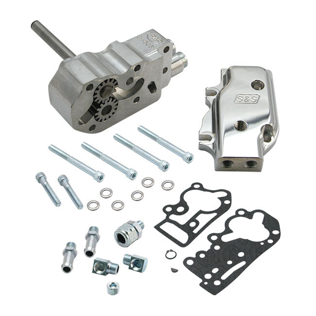 S&S Hvhp Oil Pump Kit with Gears. Universal Cover – 1992–1999 Big Twin