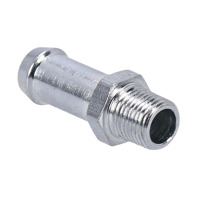 S&S Oil Line Fitting, Straight. Zinc – Primary Vent: 1966–1984 FL; 71-E84 FX…