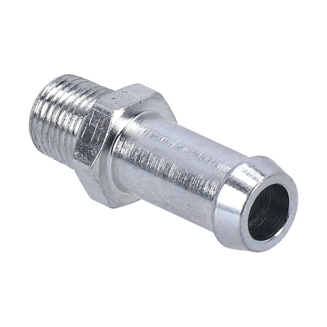 S&S Oil Line Fitting, Straight. Zinc – Primary Vent: 1966–1984 FL; 71-E84 FX…