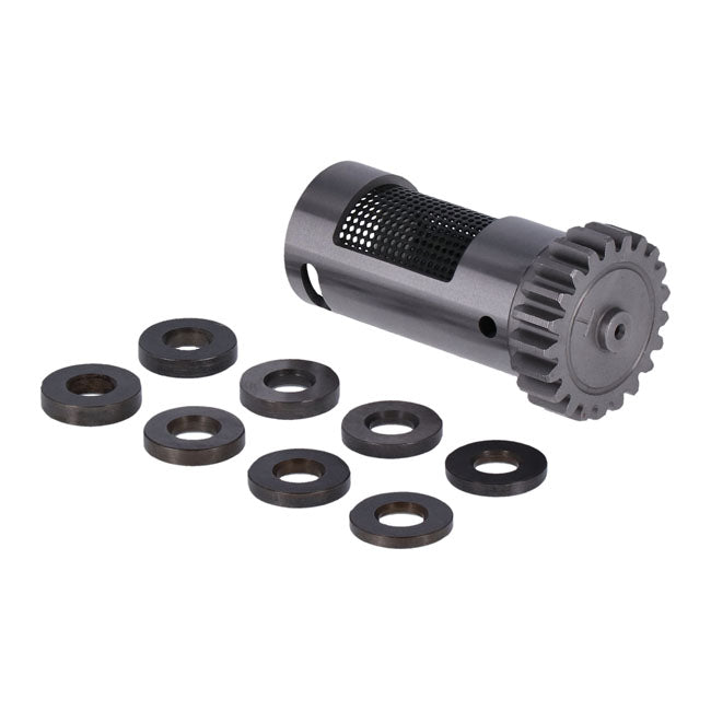 S&S Steel Breather Valve & Spacer Set. Std – L1977–1999 Big Twin
