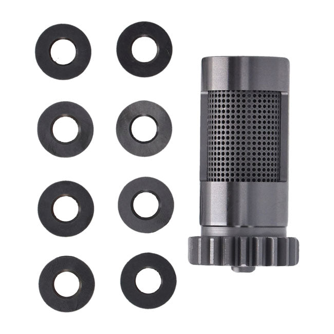 S&S Steel Breather Valve & Spacer Set. +.030" Od – L1977–1999 Big Twin