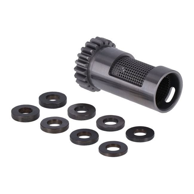 S&S Steel Breather Valve & Spacer Set. +.030" Od – L1977–1999 Big Twin