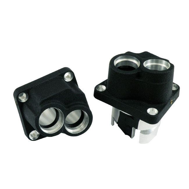 S&S 84-99 Cast Tappet Block Set Front/Rear. Black – 1984–1999 Evo Big Twin