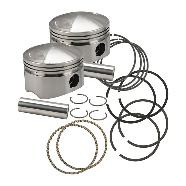 S&S Forged 3-5/8" Big Bore Piston Kit. +.020" – 1936–1984 88"; 93"; 93"hc; 96"; 98" and…