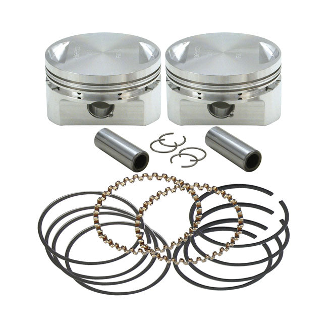 S&S Evo Stroker Piston Set (OEM Heads). +.010" – 1984–1999 Evo Big Twin with 4-5/8"…