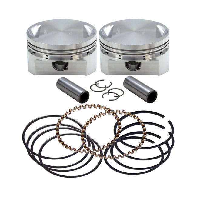 S&S Evo Stroker Piston Set (OEM Heads). +.020" – 1984–1999 Evo Big Twin with 4-5/8"…