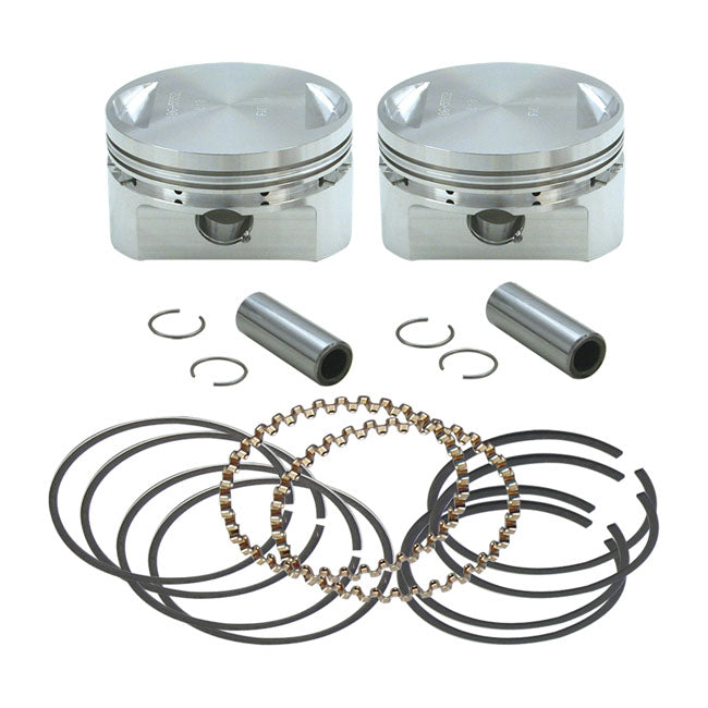 S&S Evo Stroker Piston Set (OEM Heads). +.030" – 1984–1999 Evo Big Twin with 4-5/8"…